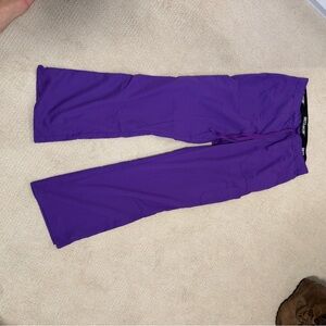 Grey's Anatomy Women's Purple scrub bottoms medium Tall